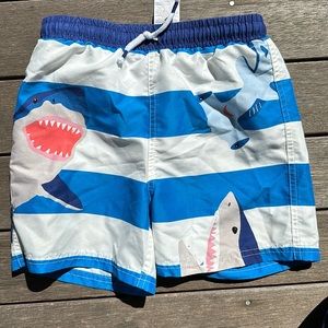 MiniBoden swim trunks